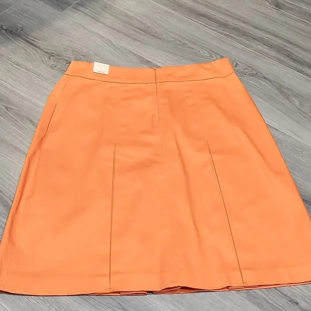 NWT Orange Mountain Lake Midi Skirt